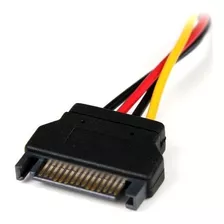 Cable De Corriente Sata, 4 Pines Molex A 15 Pines Sata