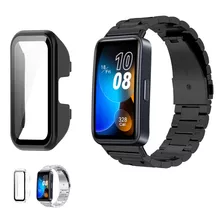 Correa Acero Inoxidable Para Huawei Band 8+protector Funda