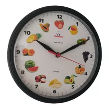 Relógio De Parede Cozinha Frutas - Top