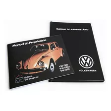 Manual Do Proprietario Vw Fusca 75 1975 + Capa