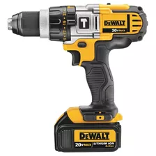 Furadeira E Parafusadeira 13mm Dewalt, Modelo Dcd985l2, Furadeira De Impacto Com Maleta Para Ferramentas, 2 Baterias 20v, 1 Carregador, 220v