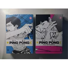 Mangá Ping Pong Vols. 1 E 2 Por Tayo Matsumoto Editora Jbc Completo