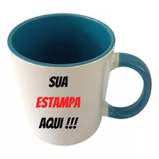 Caneca Com Sua Estampa 325ml Personalizada Colorida