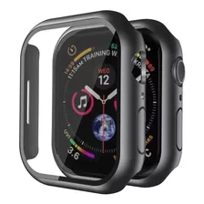 Capa Para Apple Watch 9 45mm Bumper + Vidro Hprime 