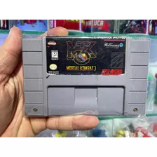 Super Nintendo Jogo Mortal Kombat 3 Original Usado