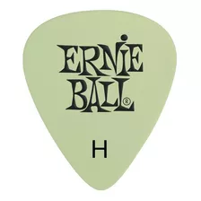 Puas De Guitarra Ernie Ball Pack X 12 Super Glow Hard Color Fluor Tamaño Hard