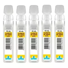 Solução Fisiológica 0,9% Samtec Ampola Flaconete 10ml 100und