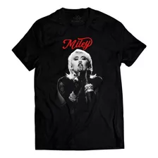 Camiseta Miley Cyrus Heart Of Glass - Tecido 100% Algodão