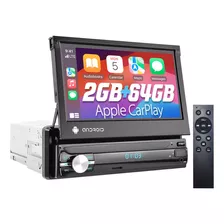 Stereo Pantalla Retractil 7 Pulgadas 1 Din Carplay 2gb 64gb