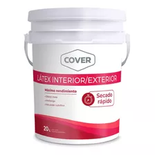 Latex 20 Lts Int/ext Blanco Cubritivo Antihongo Mate - Cover