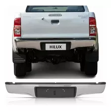 Para-choque Traseiro Hilux Srv 2005 2006 2007 A 2013 Cromado