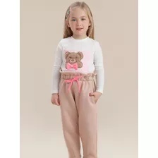 Conjunto De Frio Infantil Menina Petitcherie Luxo Natal