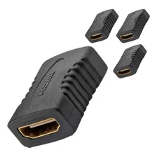 Ficha Hdmi X10 Unión Adaptador Cupla Hembra Nf Pack