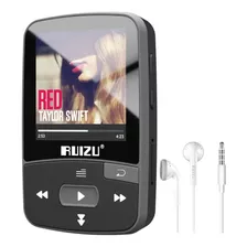 Mini Ruizu X50 Mp3 Player 8gb Musica Corrida Bluetooth Rádio