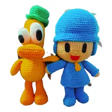 Pocoyó Y Pato Amigurumi