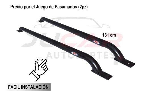 Pasamanos Acero Barras Caja Dodge Ram 131cm Foto 6