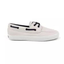 Tenis Cole Haan Náutico Para Mujer Blanco Con Azul Marino