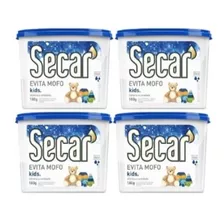 4 Unid. Anti Mofo Secar 180g Kids Desumidificador Gavetas