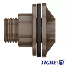 Adaptador Soldavel 25mm E Flange Anel Para Caixa Dagua Tigre