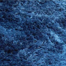 Tapete Para Sala 150 X 200 Cm Classic Azul Jeans Oasis