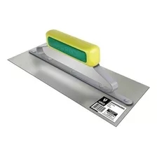 Desempenadeira Aco Inox Galo 306 Cabo Fechado 12 X29cm Verde