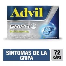 Advil Gripa Multisíntomas X 72 Cáp - Unidad a $2049