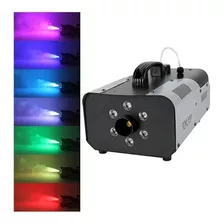 Máquina Cámara De Humo 900w Rgb Led + Control Bar Disco