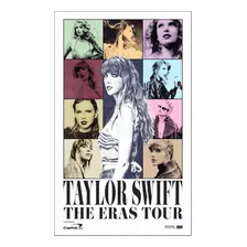 Poster Taylor Swift 40x65cm The Eras Tour --- Plastificado