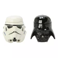 Combo Tazas Star Wars Darth Vader Y Storm Trooper Ceramica
