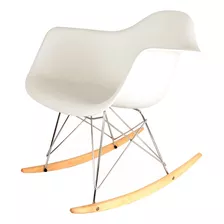 Sillón Mecedor Eames De Comedor Nórdico