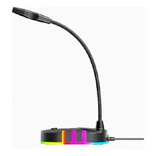 Microfono Gaming Rgb Mic Gk58b