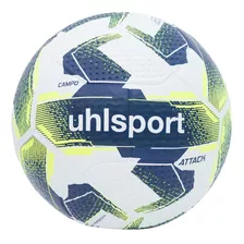 Bola De Futebol Campo Uhlsport Attack - Branco E Marinho