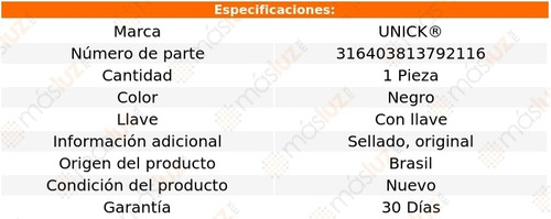 (1) Tapn Gasolina C/llave Citroen Xsara 99/08 Unick Foto 3