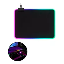 Mouse Pad Gamer Led 35x25 Rgb Gaming