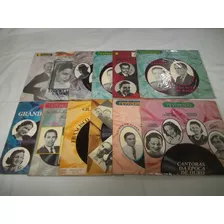 Lp Vinil - Revivendo Coletâneas Velha Guarda 12 Discos