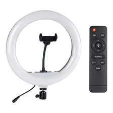 Kit Iluminador Ring Light 30cm C/ Tripé E Controle Entrega