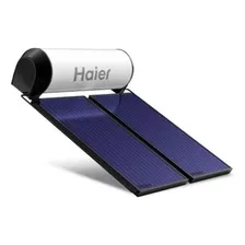 Calentador/panel Solar Haier Presurizado 300lts Techo Plano Color Azul