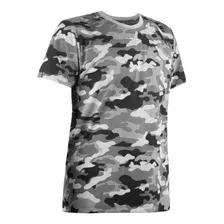 Camiseta Militar Warrior Masculina Tática Camuflada Urbano