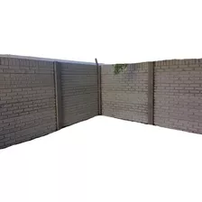 Muro Premoldeado Placa Ladrillo - Materiales X M2 Kilemy 