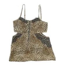 Vestido Valley Girl Animal Print Talle 12 /xxl /46