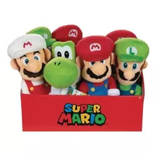 Peluche Mario Bross Luigi Del Fuego Varios Coleccionable