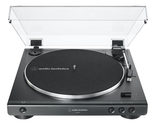 Bandeja Para Dj Audio-technica At-lp60x Color Negro 220v