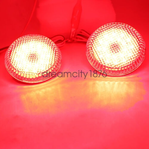 2xred Lens Led Rear Bumper Reflector Light For Scion Xb  Dcy Foto 8
