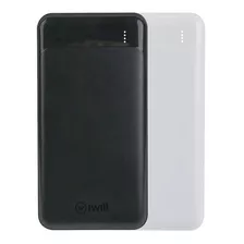 Bateria Externa Portátil 10000mah iPhone 5s 6 6splus 7 7plus Cor Preto