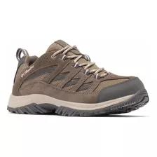 Zapatilla Crestwood Waterproof Café/celeste Columbia