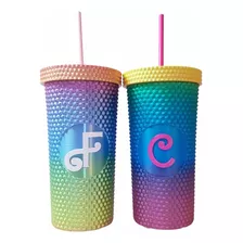 Vaso Diamante Personalizado Rainbow