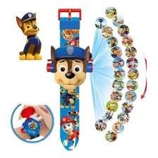 Reloj Proyector Animados 24 Imágenes De Paw Patrol Chase