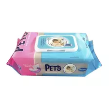 Lenços Umedecidos Para Cães Gatos C/80 Toalhas Pets Chalesco