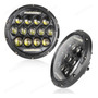 Par De Faros Led Redondos De 7  Led Para Hummer H1