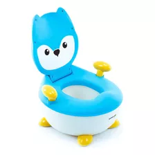 Troninho Fox Potty Safety 1st Blue Cor Azul E Branco Raposa